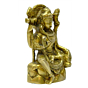 Brass Shankar Sitting Idol KBH03404