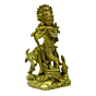 Brass Krishna with Cow Idol KBH03405