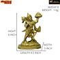 Brass Pahad Hanuman Idol KBH03410