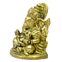 Brass Ganesha Sitting Idol KBH03415