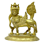 Brass Kamdhenu Cow Idol KBH03418