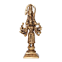 Brass Panchmukhi Hanuman Idol KBH03419