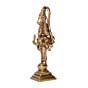 Brass Panchmukhi Hanuman Idol KBH03419