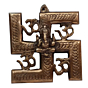 Brass Swastik Om Ganesha Wall Hanging KBH03572