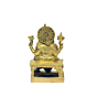 Brass Ganesha Sitting With Bajath Idol KBH03647