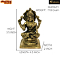 Brass Laxmi Devi Idol KBH03651