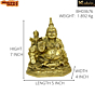 Brass Kuber Laxmi Idol KBH03676