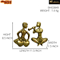 Brass Rajasthani Musical Wall Hanging KBH03849