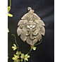 Brass Ganesh Pan Shape Wall Hanging KBH03855