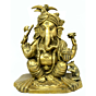 Brass Paghdi  Ganesh Idol KBH03877
