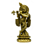 Brass Krishna Idol KBH03882