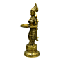 Brass Deep Lady Statue KBH03901