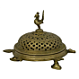 Brass Tortoise Dhup Box KBH03909