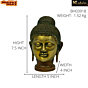 Brass Buddha Face Statue KBH03918