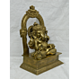 Brass Dagdu Ganesh Kaman Idol KBH03929