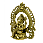 Brass Kaman Ganesh Idol KBH03937