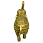 Brass Elephant Decorative Figurine KBH03938