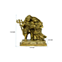 Brass Shiv Family Idol KBH03959