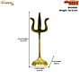Brass Trishul KBH04006
