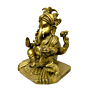 Brass Paghadi Ganesh Idol KBH04108