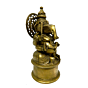 Brass Ganesh Round Base Idol KBH04110