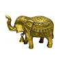 Brass Elephant Figurine KBH04113