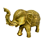 Brass Elephant Figurine KBH04113