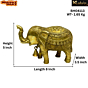 Brass Elephant Figurine KBH04113