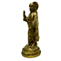 Brass Saibaba Standing Idol KBH04115