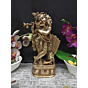 Brass Krishna Standing Idol KBH04128