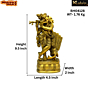Brass Krishna Standing Idol KBH04128