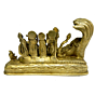 Brass Vishnu Family Idol KBH04129