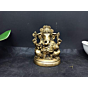 Brass Ganesh Round Base Idol KBH04132