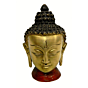 Brass Buddha Face Statue KBH04202