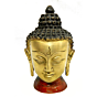 Brass Buddha Face Statue KBH04202