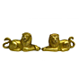 Brass Lion Pair Showpiece KBH04206