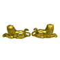 Brass Lion Pair Showpiece KBH04206