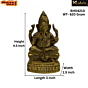 Brass Ganesh Idol KBH04210