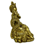 Brass Krishna Sitting Idol KBH04247