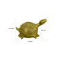 Brass Tortoise Figurine KBH04290