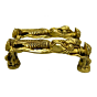 Brass Lady Door Handle KBH04367