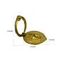 Brass Lion Face Door Knocker KBH04375