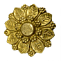 Brass Flower Door Designer KBH04381