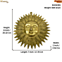 Brass Sun Wall Hanging KBH04391