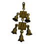 Brass Ganesh Bell Hanging KBH04412