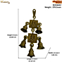 Brass Ganesh Bell Hanging KBH04412