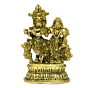 Brass Radha Krishna Standing KBH04474