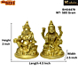 Brass Kuber Laxmi Idol KBH04479