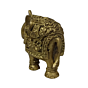 Brass Small Elephant Figurine KBH04502