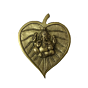 Brass Pan Ganesh Wall Hanging KBH04504